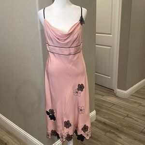 Express Midi Silk 90’s Dress Size 8